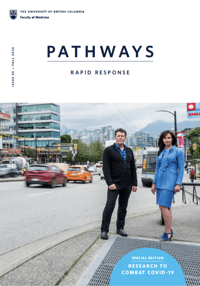 Cover of Pathways Issue 5: Research to Combat COVID-19