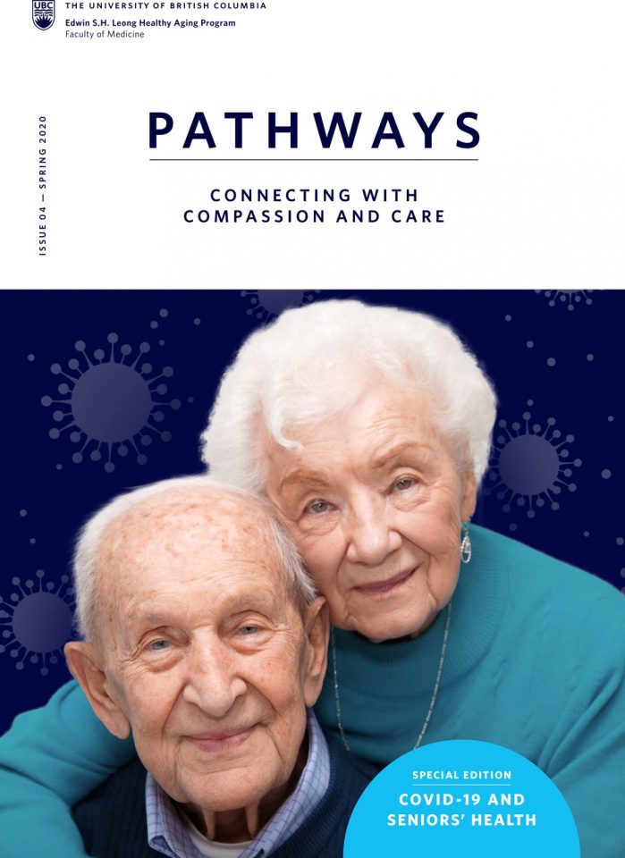 Cover of Pathways Issue 4: COVID-19 and Senior's Health