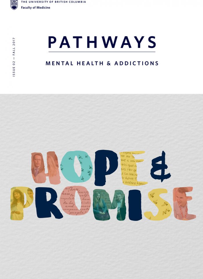 Cover of Pathways Issue 2: Mental Health and Addictions